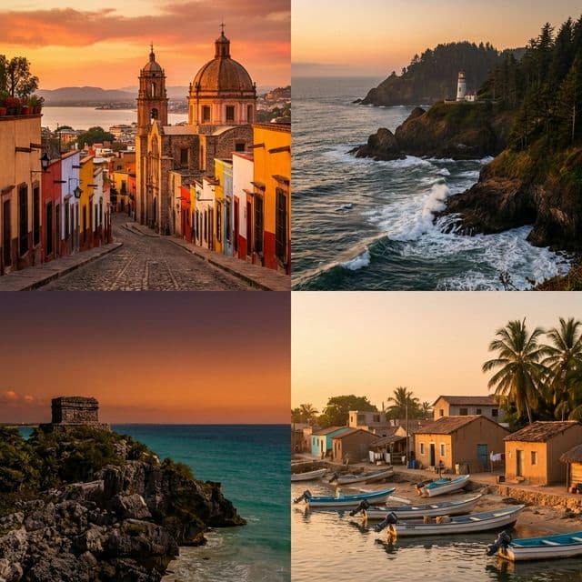 Mexico destination montage