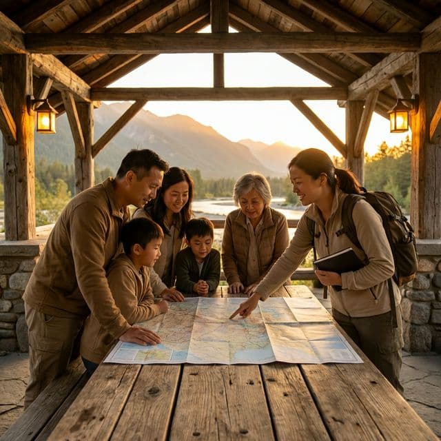 Travel planning and local host support